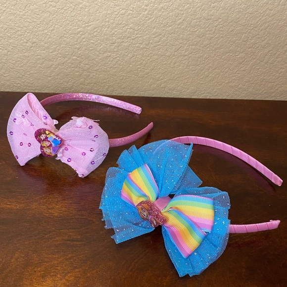 🧁PRICE DROP💜 Headbands Paw Patrol & Disney Princess 🧁💜 - Picture 1 of 7